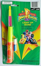 1993 Saban Mighty Morphin Power Rangers Color Light Up New RARE Sealed U162