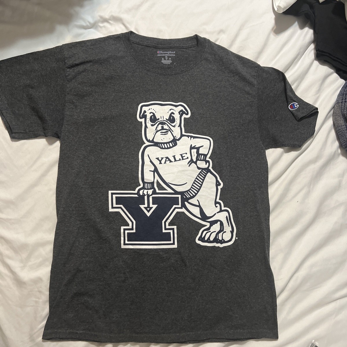 Classic YALE BULLDOGS HOCKEY Med T-Shirt NCAA Hockey Powerhouse