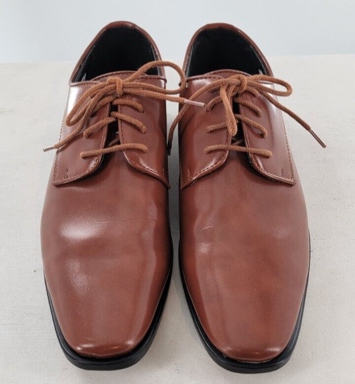 Joseph Abboud Thorton Oxfords Leather Brown Shoes Men