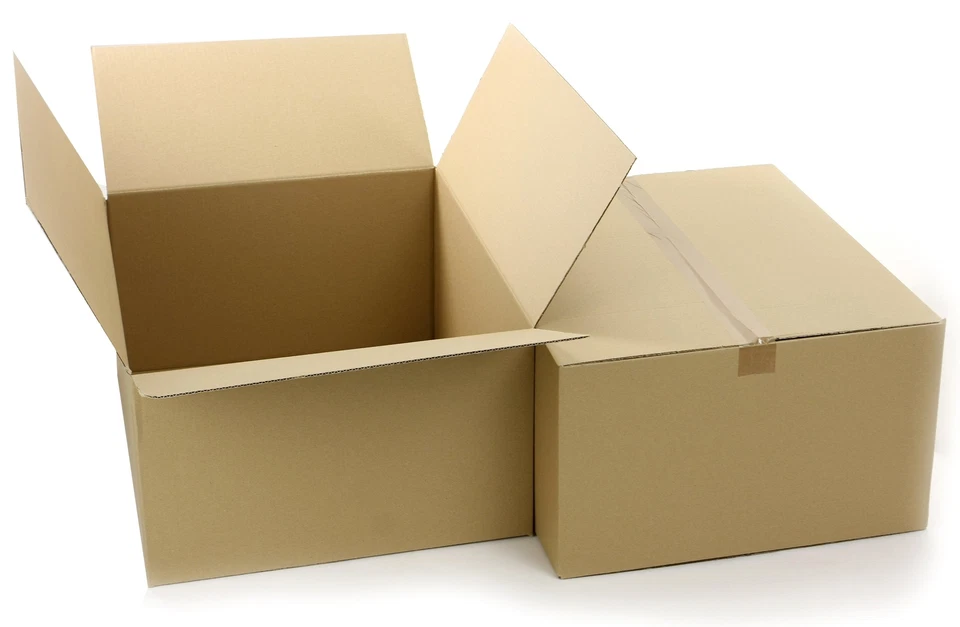 WEPACK FALTKARTONS VERSANDSCHACHTEL VERPACKUNGEN BOXEN Einwellig 350x350x250mm 50Stck