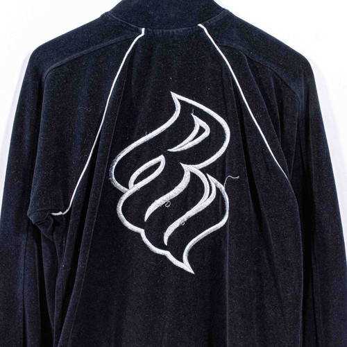 Rocawear Logo Velour Zip Track Jacket Youth Large Y2K VTG Streetwear Hip Hop - Picture 9 of 11