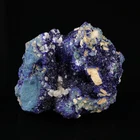Cerussite, Azurite Miniature, Yanga Koubenza, Mfouati, Bouenza Department, Congo