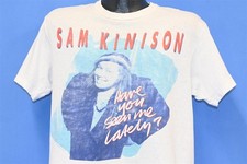 vtg 80s SAM KINISON HAVE YOU SEEN ME LATELY STAND UP COMEDIAN t-shirt LARGE L