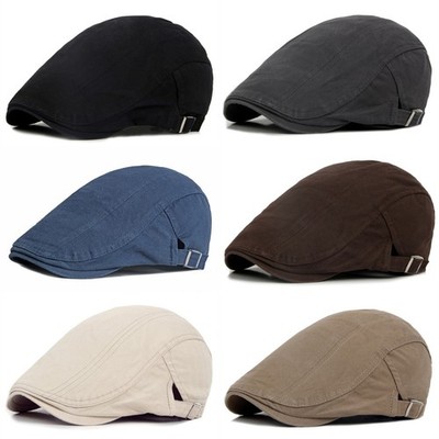 Herren Barett Hut Gatsby Schiebermütze Golfmütze Cabbie Kappe Golf Hüte Flatcap