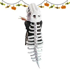 Realistic Dinosaur Skeleton Costume Halloween Dinosaur-Themed Skull Cosplay Prop