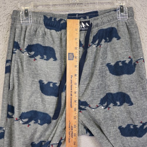 Pantalon de pyjama homme marque Lucky S gris ours nouveauté confortable confort salon sommeil - Photo 4/14