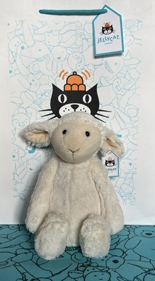 JELLYCAT LONDON I AM MEDIUM SCHÜCHTERNES LAMM WEICHES PLÜSCHTIER 12 ZOLL NICHT MEHR ERHÄLTLICH
