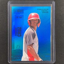 2022 Metal Universe Champions Armando Cruz Precious Metal Gems Pmg Blue 7/50