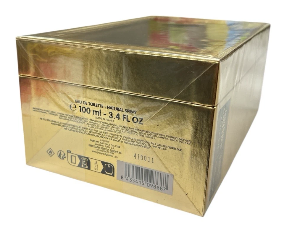 Jean Paul Gaultier Classique Navidad Edición Coleccionista 2024 100 ml EDT Sellado Foto 2 de 2