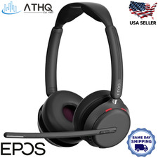EPOS IMPACT 1061 ANC Wireless Bluetooth Stereo UC Headset w/ Charging Stand NEW
