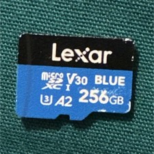 Lexar BLUE 256GB microSDXC High Speed Memory Card Class 10 Universal
