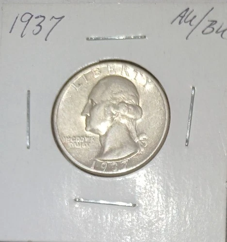 1937 Washington Quarter Au/Bu
