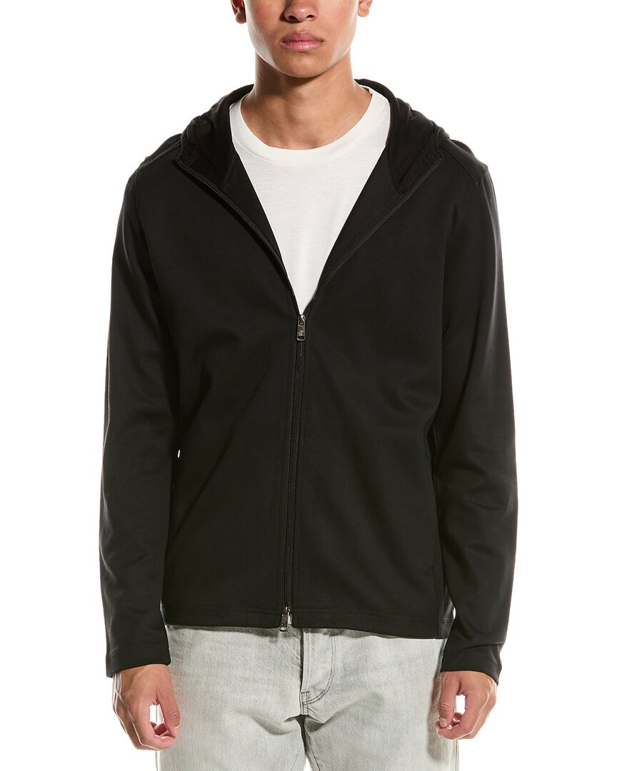 Мужская толстовка Raffi Aqua на молнии с капюшоном черная L 14390₽