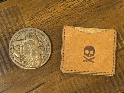 Peter McKinnon Pete s Pirate Life V4 Never Out of the Fight Copper Coin + Slip
