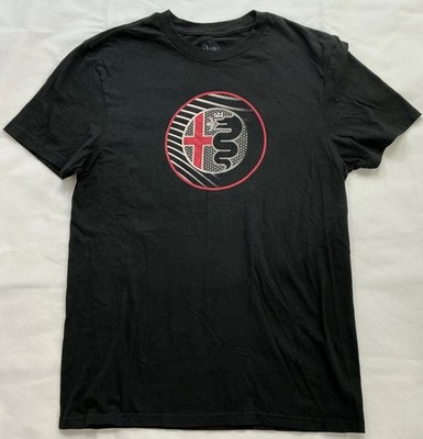 Alfa Romeo Racing Logo Shirt Black Mens Small
