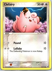 Clefairy 53/115 EX Unseen Forces Common