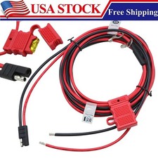10ft 20A HKN4191B Power Cable 12AWG For Motorola XTL1500 XTL2500 XTL5000 Radio