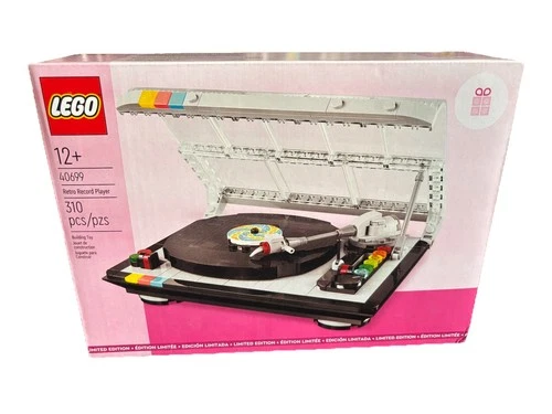 LEGO 40699 Retro Record Player Exclusive Collectible Set New Factory Sealed