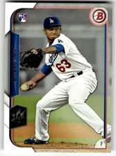 2015 Bowman #132 Yimi Garcia Los Angeles Dodgers RC Baseball Rookie Card