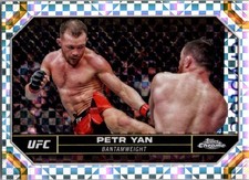 2024 Topps Chrome UFC #156 Petr Yan X-Fractor