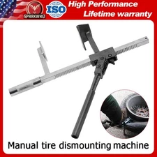 Manual Tire Changer Motorcycle Bead Breaker Removal Machine Portable Repair Tool