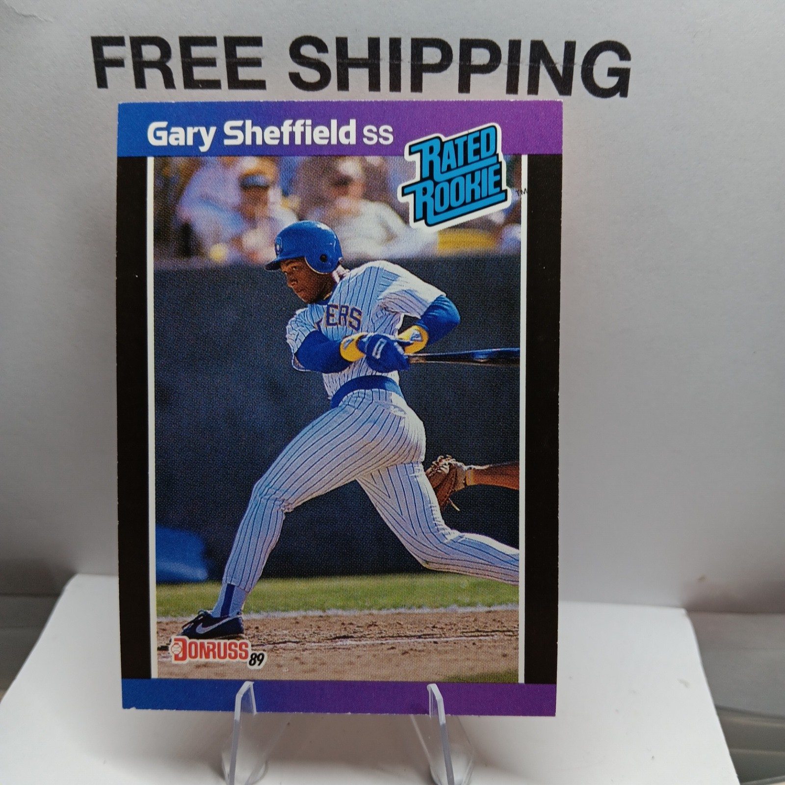 1989 Donruss - Rated Rookie Gary Sheffield #31 * (RC)