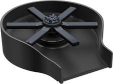 Cleanmate Glass Rinser for Kitchen Sink in Matte Black Color Finish, KGR-500MB