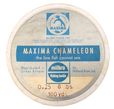MAXIMA CHAMELEON Angelschnur Zero Visibility 8lbs/0,25mm 90m ca. 60% gebraucht