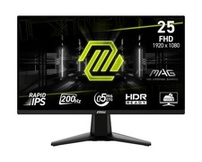 MSI MAG 255F E20 25" FHD 200Hz 0.5ms Gaming Monitor, HDMI DP, VESA