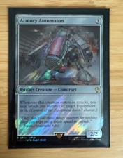 MTG: Armory Automaton (Surge Foil) Commander: Final Fantasy Foil NM