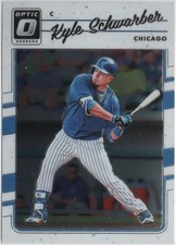 Kyle Schwarber 2017 PANINI DONRUSS OPTIC BASEBALL Base #85 Cubs