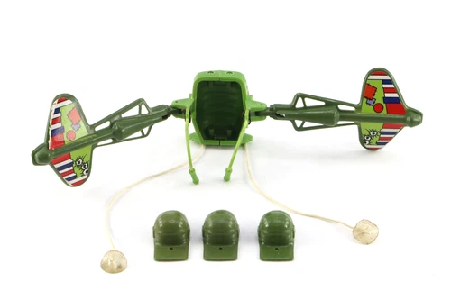 Teenage Mutant Ninja Turtles TMNT Vehicle Trooper Parachute Part 1988