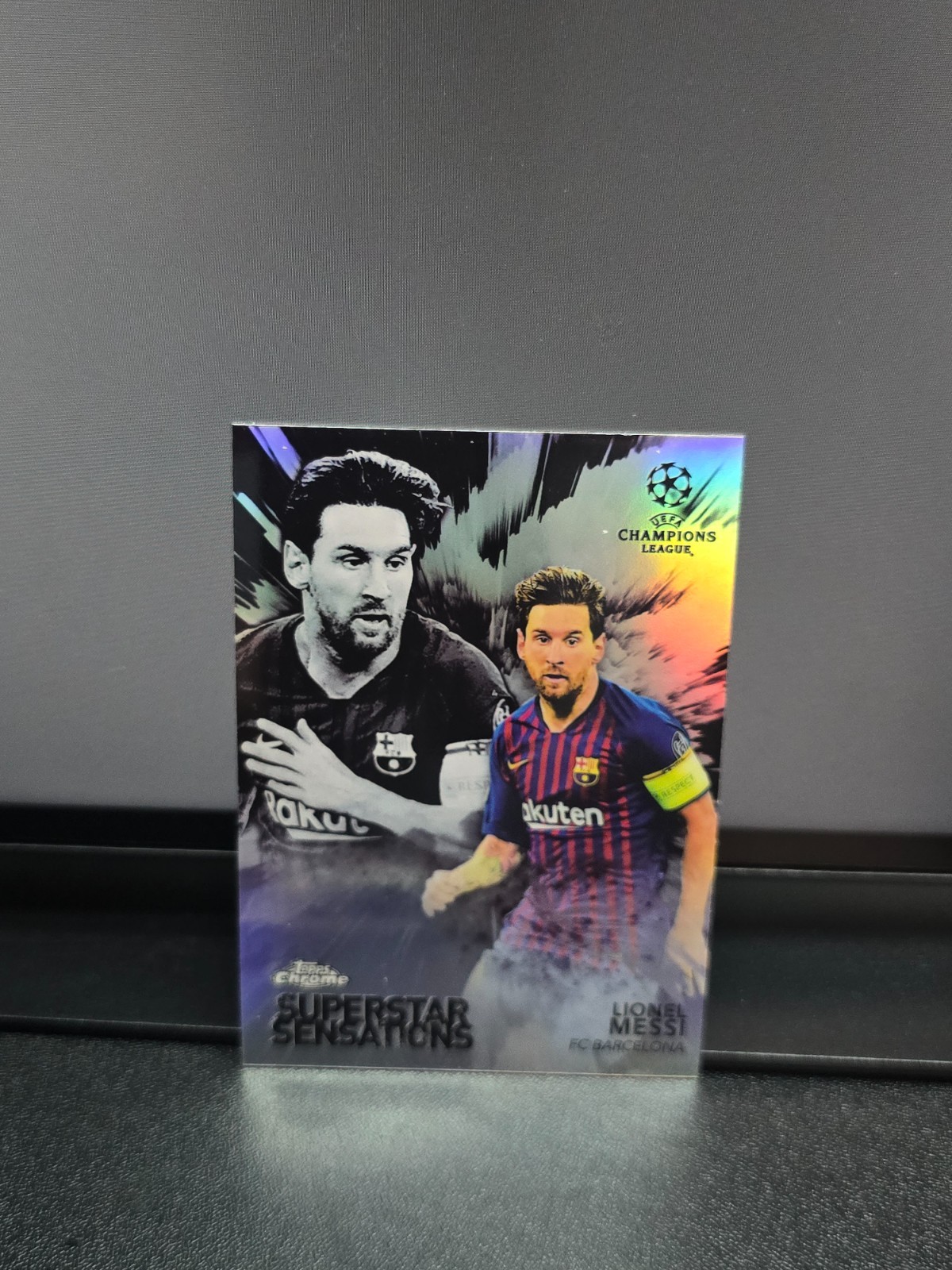 2018-19 Topps Chrome UEFA superstar sensations-Lionel Messi