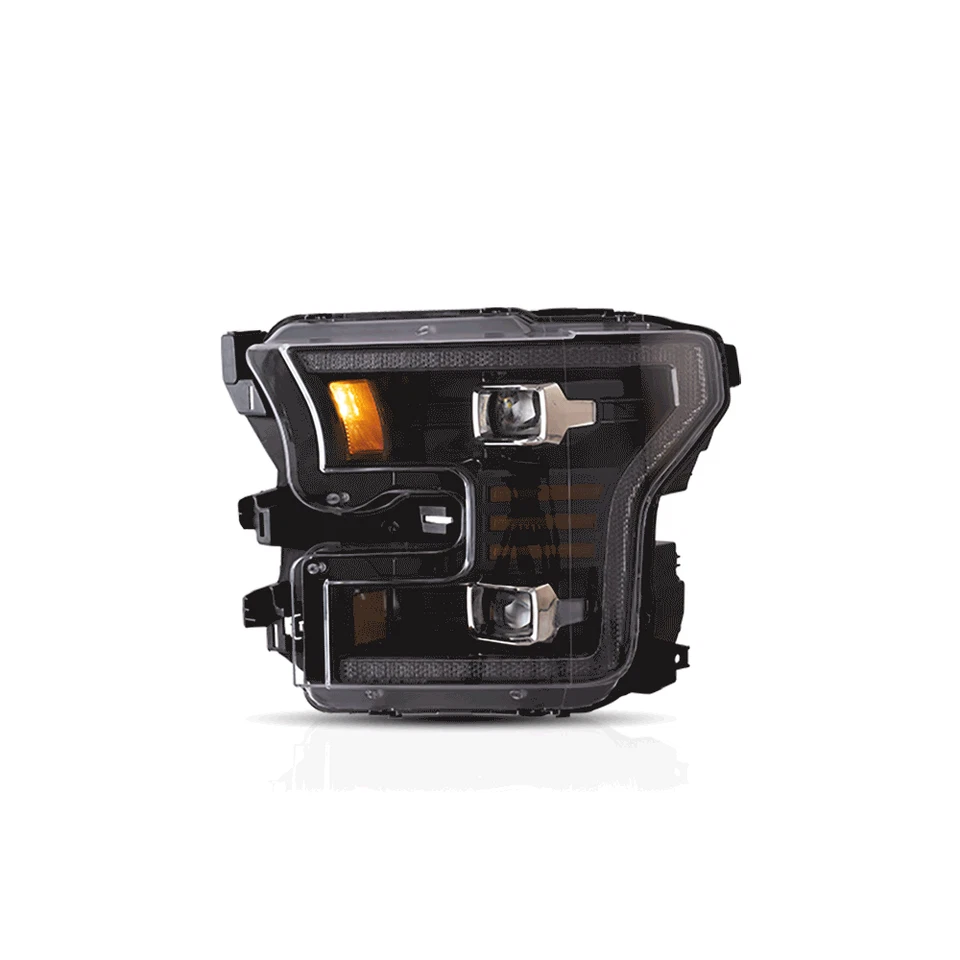 Proyector de faros LED VLAND para Ford F150 LOBO 2015-17 DRL Startup Animation Foto 2 de 4