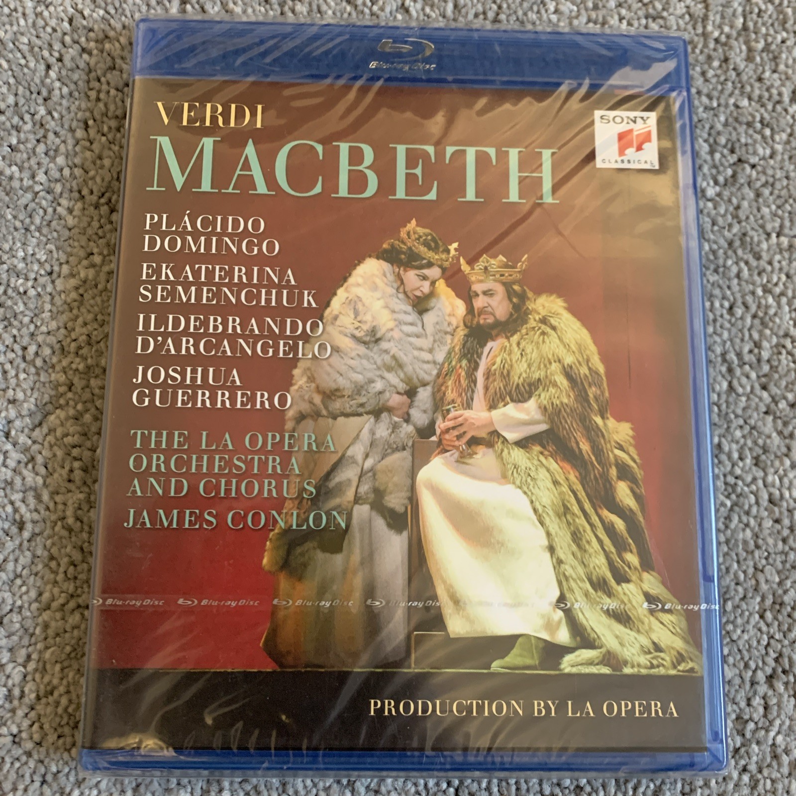 Verdi Macbeth Blu-Ray New Sealed