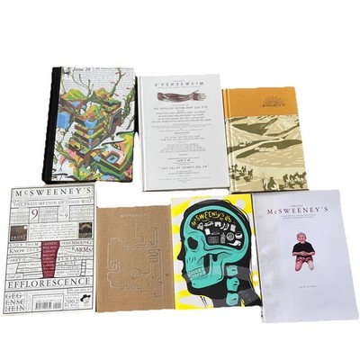 McSweeney's Quarterly Lot of 7 Issues: HC 5, 15, 20 SC 9, 14, 18 48 Excellent