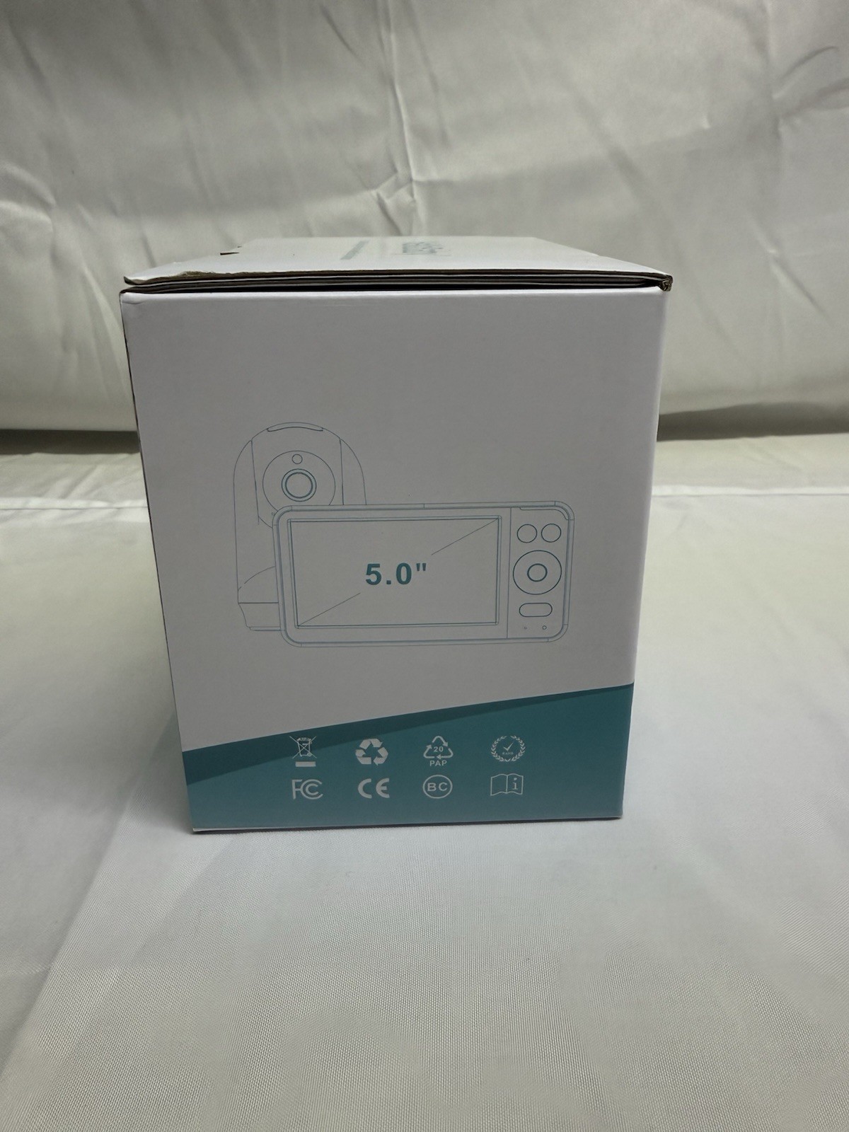 Hellobaby HB6256 Video Baby Monitor 5.0 Inch IPS LCD Screen  Remote