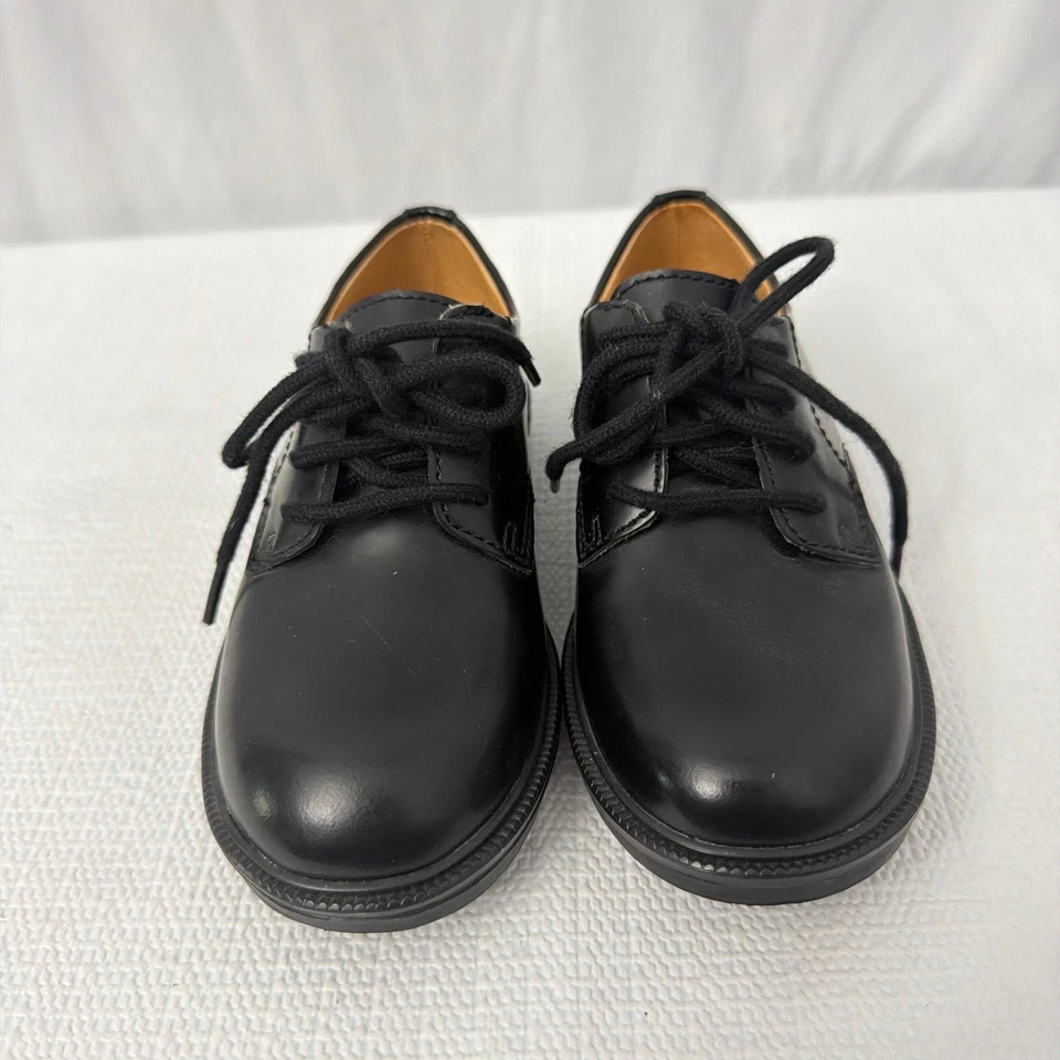 Polo Ralph Lauren Niños Morgan Zapatos Oxford Talla 9 Niño Pequeño Cuero Negro Niños Foto 2 de 4