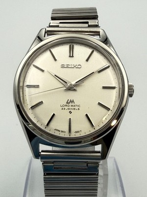 Vintage Seiko LM LORD MATIC 5601-9000 Automatic Silver Dial 23J