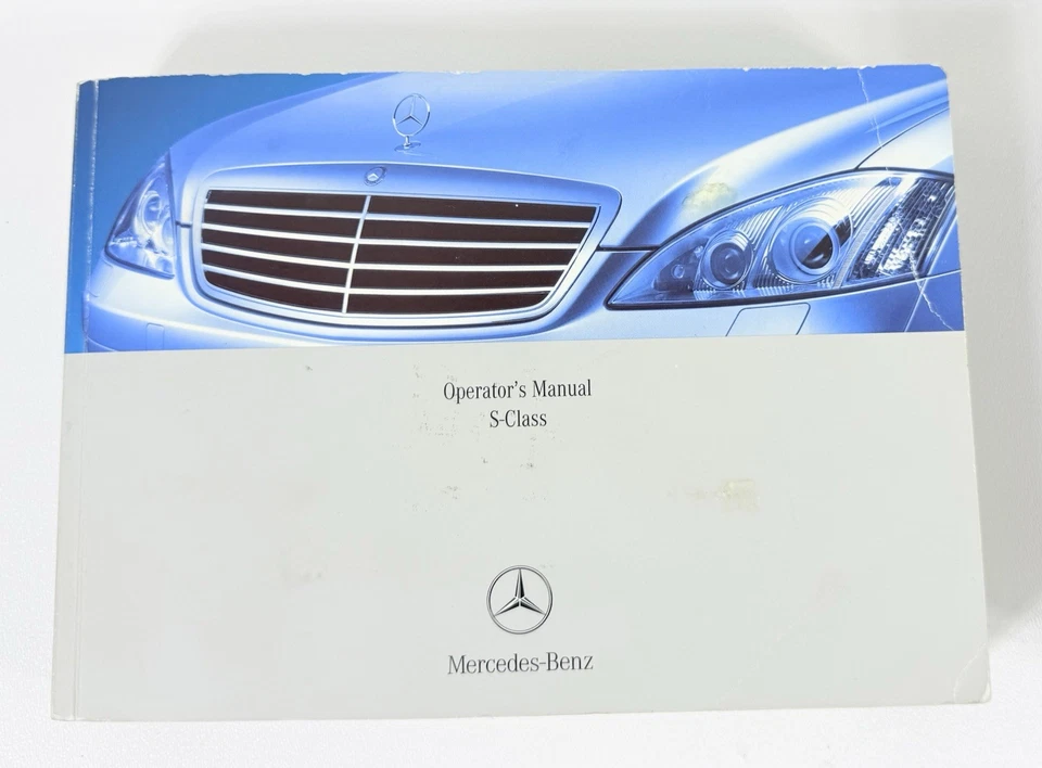 2007 Mercedes-Benz S класса владельцев руководство и буклеты брошюры S550 S600 с чехлом - Изображение 3 из 4