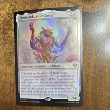 Magic: The Gathering Zhulodok, Void Gorger Foil Mythic Colorless Legendary Crea…