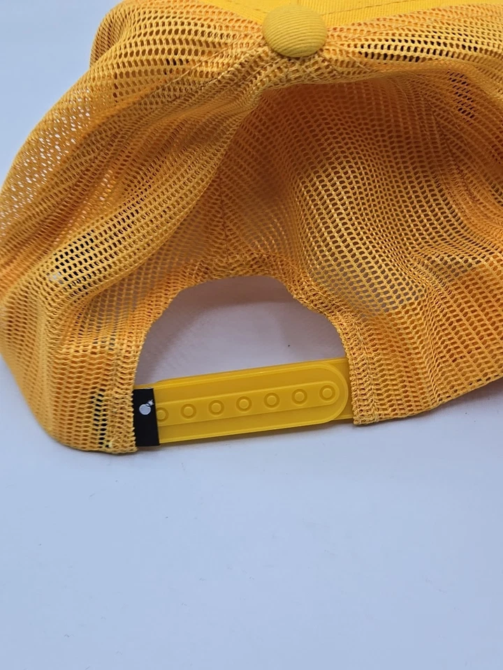 The Hundreds Los Angeles Streetwear SnapBack Yellow Cap Embroidered Logo - Image 3 of 4