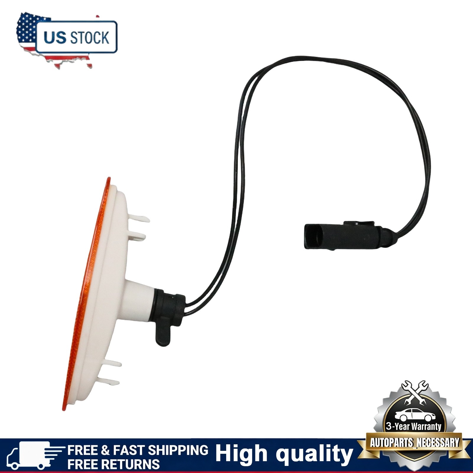 New Spur Front Bumper Marker Light For Bentley Gt Gtc Flying 3W0945071F USA
