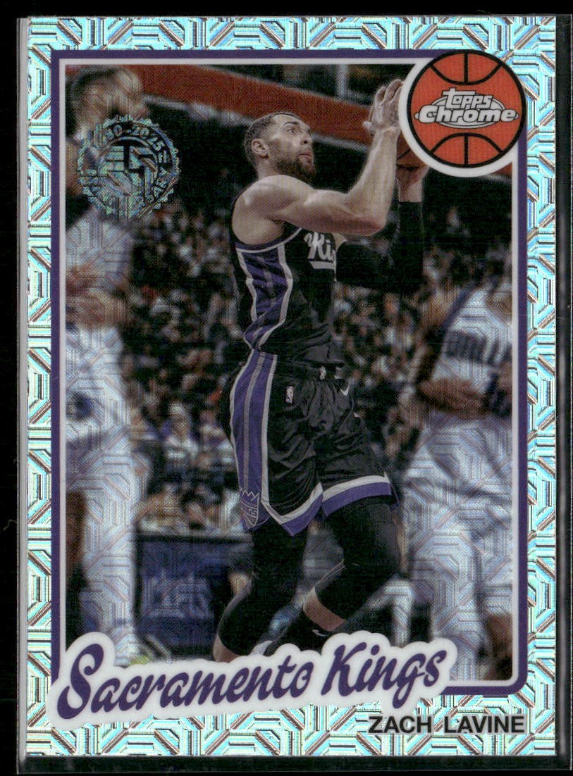 2025-26 Topps #TC-ZL Zach Lavine 1980-81 Topps Chrome Basketball
