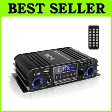 1200W 4-Ch Bluetooth Amplifier for Home Theater  Karaoke 