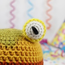 Tintenfisch M&uuml;tze lustiges Geschenk gestrickt Tintenfisch Kopfbedeckung Streich Kopfbedeckung f&uuml;r Party, Erwachsene