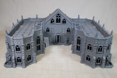 Tabletop Terrain Epic Seaside Arcane University Library Dnd Rpg Wargame Skirmish