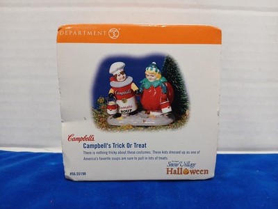 Department 56 Snow Village Campbell's Trick Or Treat Halloween Figurine 5655198