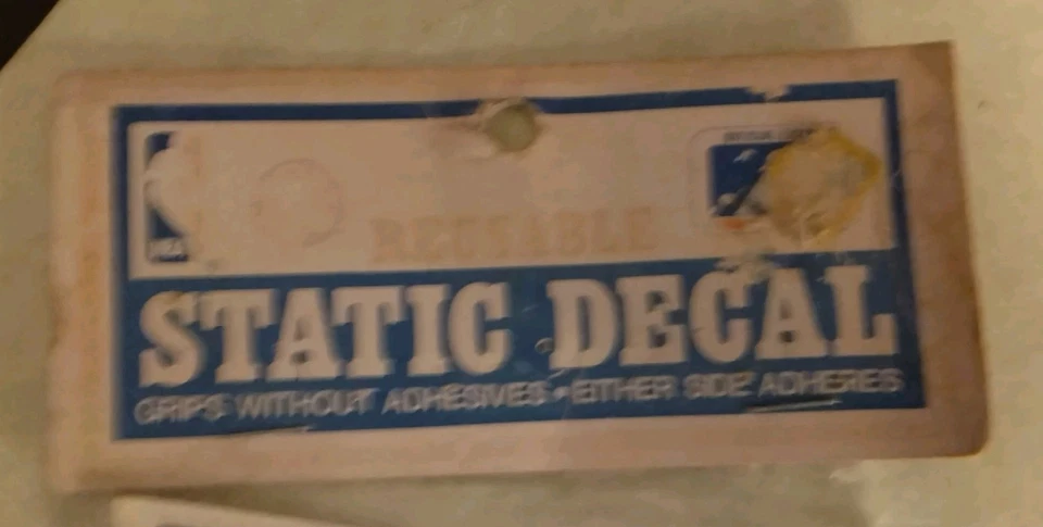 OAKLAND ATHLETICS 1989 STATIC DECAL PENDANT  FLAG - NEW IN PACKAGE - Image 3 of 4