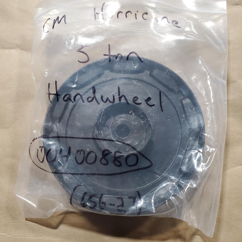 00400880 - Columbus McKinnon CM - HANDWHEEL (656-27) 3,5 & 10-TON